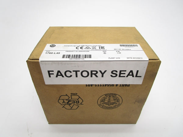 ALLEN BRADLEY 1768-L45 SER. C F/W 1.05 DATE: 2015 NSFS