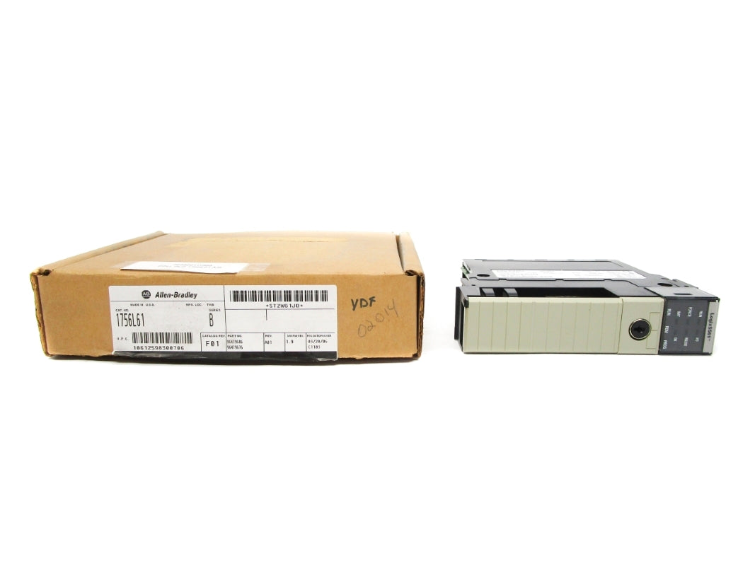 ALLEN BRADLEY 1756-L61 SER. B F/W 1.9 (NO KEY) NSMP