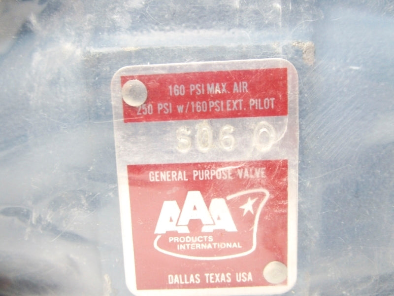AAA SO60 120V 160PSI NSMP