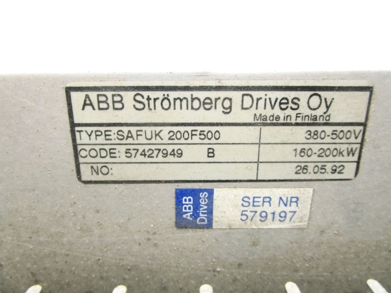 ABB SAFUK 200F500 380-500V UNMP