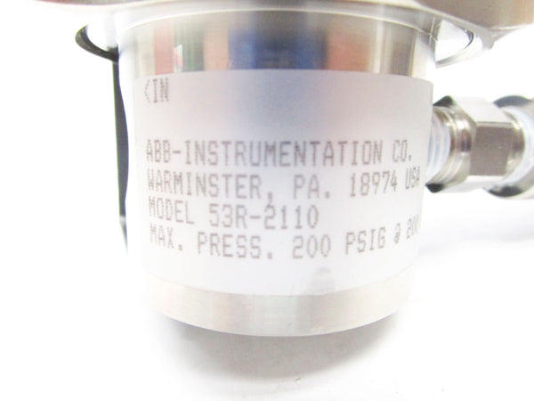 ABB 10A6131MB1B2A0 53R-2110 200PSIG NSMP
