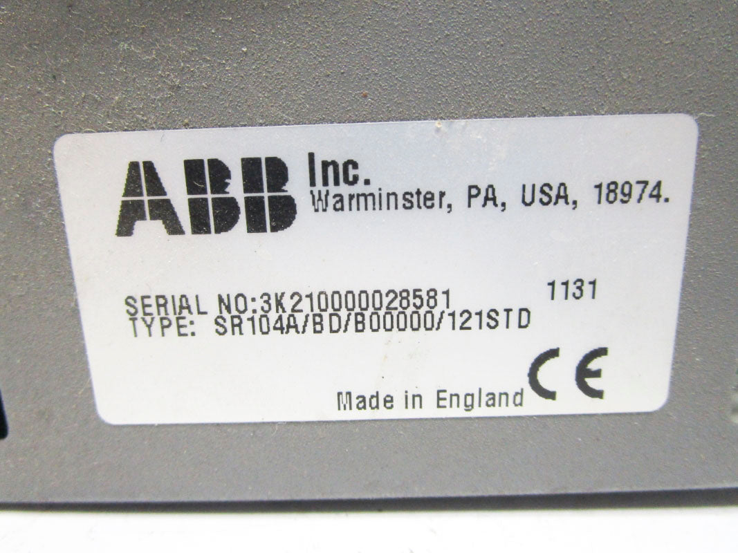 ABB SR104A/BD/B00000/121STD 240VAC UNMP