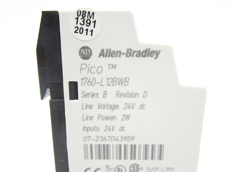 ALLEN BRADLEY 1760-L12BWB SER. B 24VDC NSMP