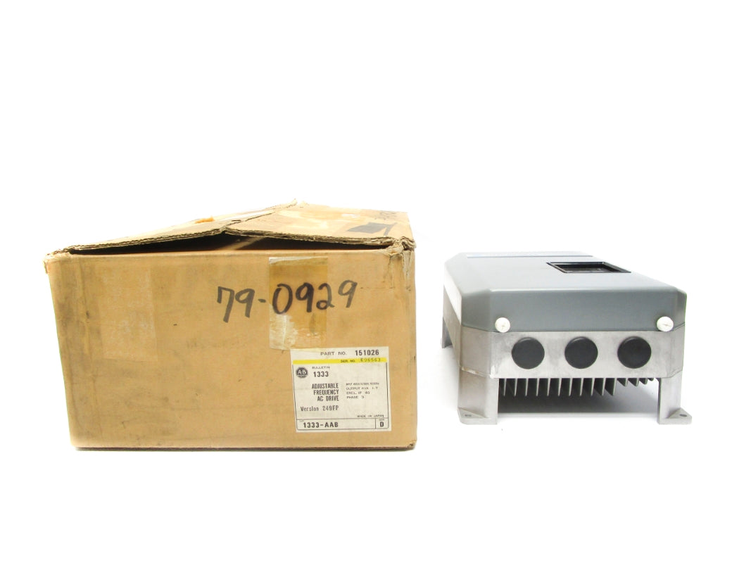 ALLEN BRADLEY 1333-AAB SER. D 460/415/380V 3.3A NSMP