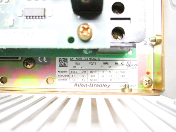 ALLEN BRADLEY 1336F-BRF50-AA-EN SER. B 460V, 10.7A NSMP
