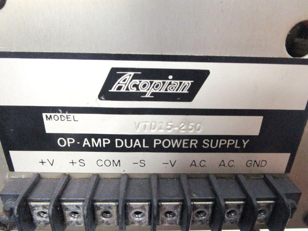 ACOPIAN VTD15-250 UNMP