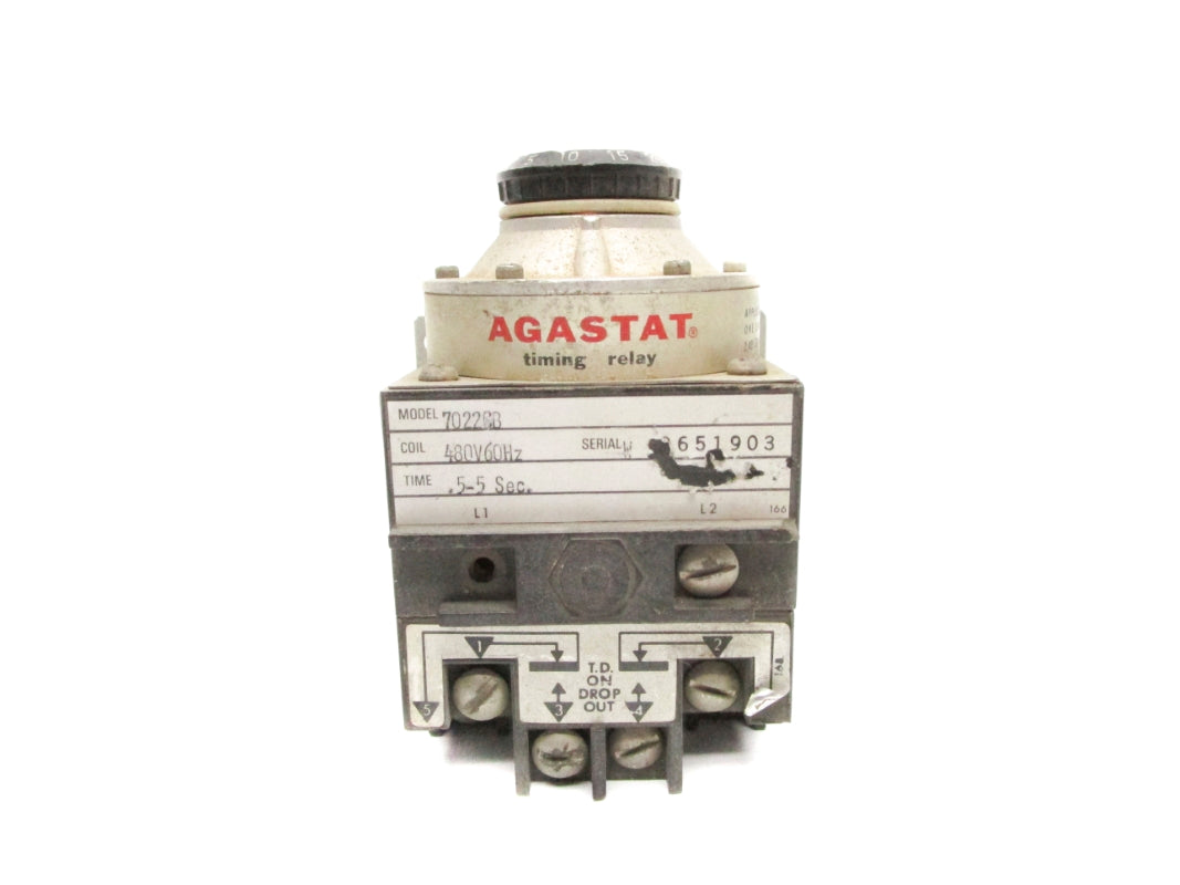 AGASTAT 7022CB 480V UNMP