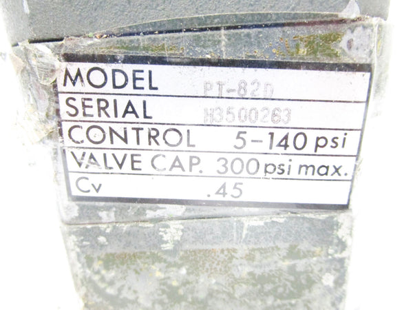 AGASTAT PT-82D 140PSI UNMP