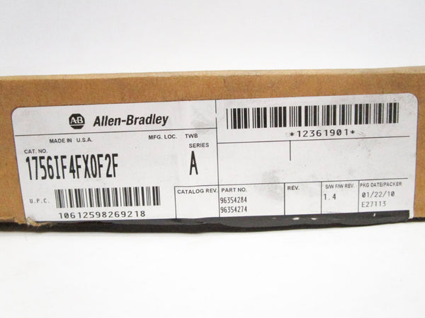 ALLEN BRADLEY 1756-IF4FXOF2F SER. A F/W 1.4 24VDC NSMP
