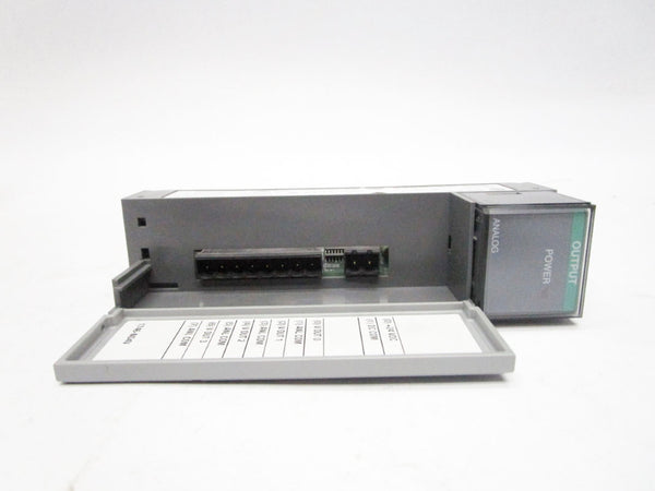 ALLEN BRADLEY 1746-NO4V SER. A 24VDC (NO TERMINAL) NSMP