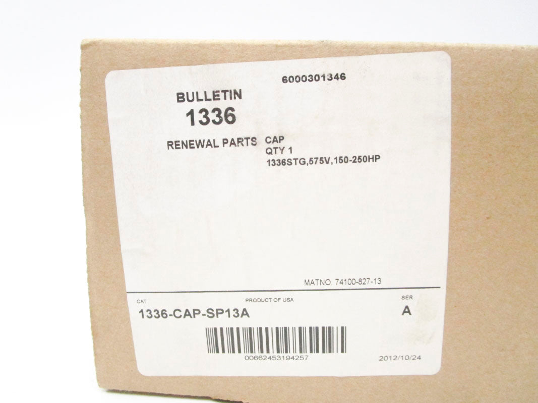 ALLEN BRADLEY 1336-CAP-SP13A SER. A 575V DATE: 2012 NSFS