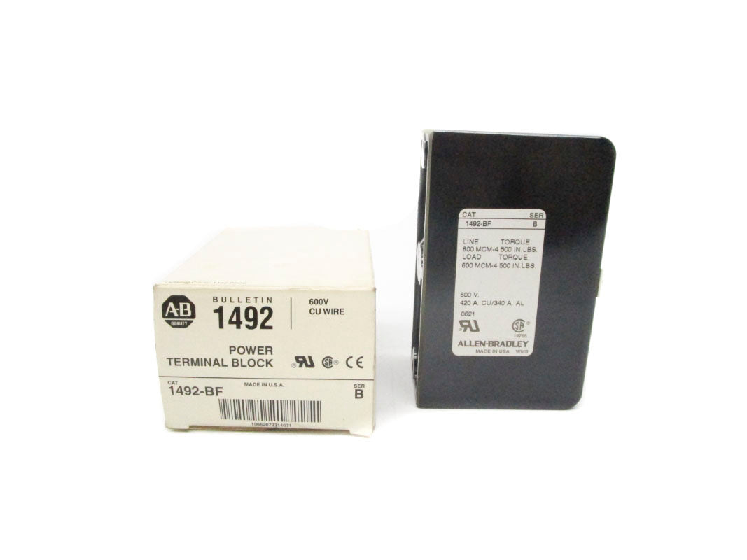 ALLEN BRADLEY 1492-BF SER. B 600V 420A (WH) NSMP