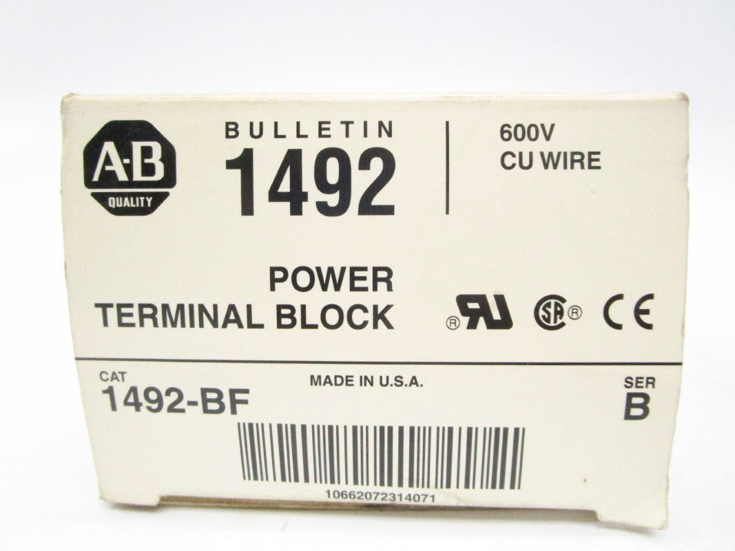ALLEN BRADLEY 1492-BF SER. B 600V 420A (WH) NSMP