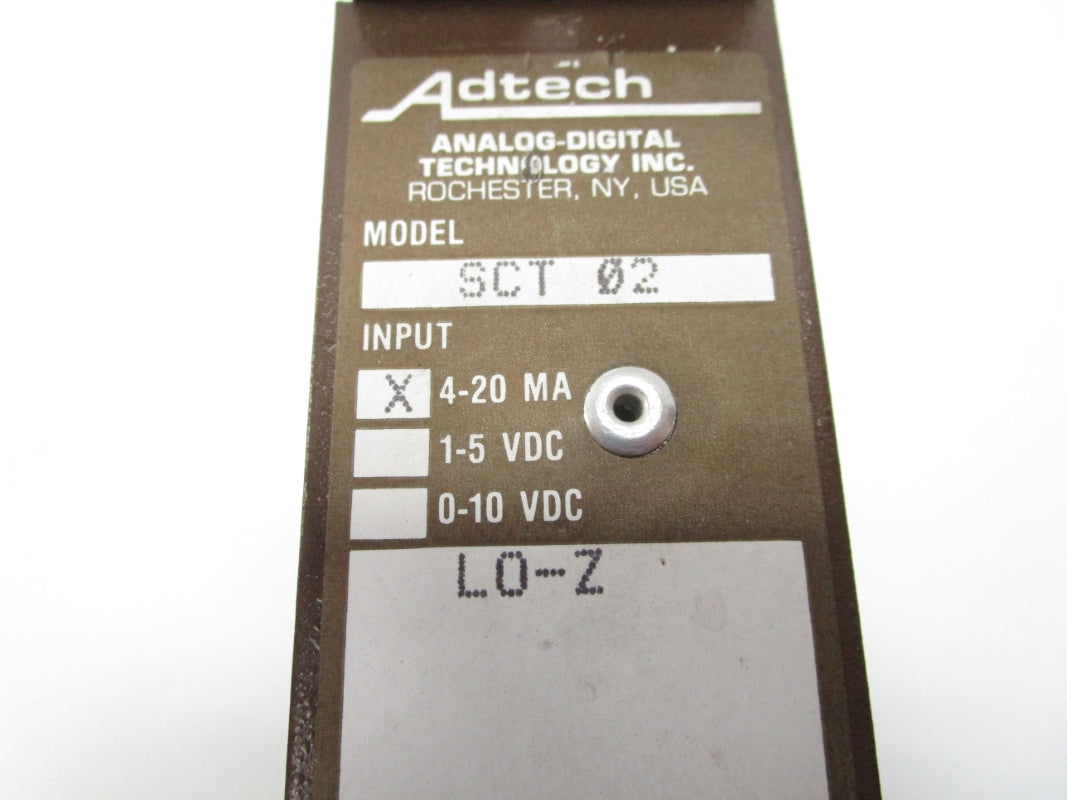 ADTECH SCT02 24VDC UNMP