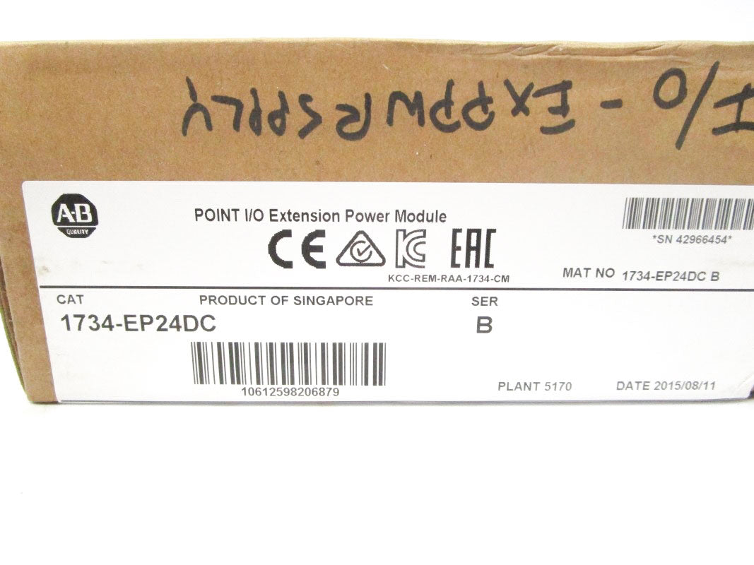 ALLEN BRADLEY 1734-EP24DC SER. B DATE: 2015 NSFS