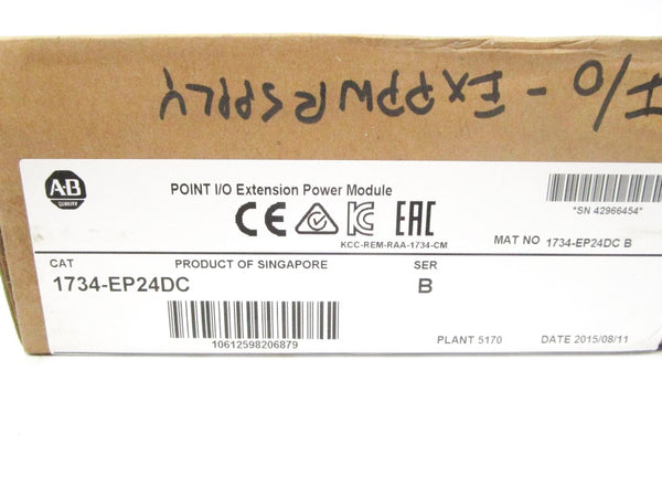 ALLEN BRADLEY 1734-EP24DC SER. B DATE: 2015 NSFS