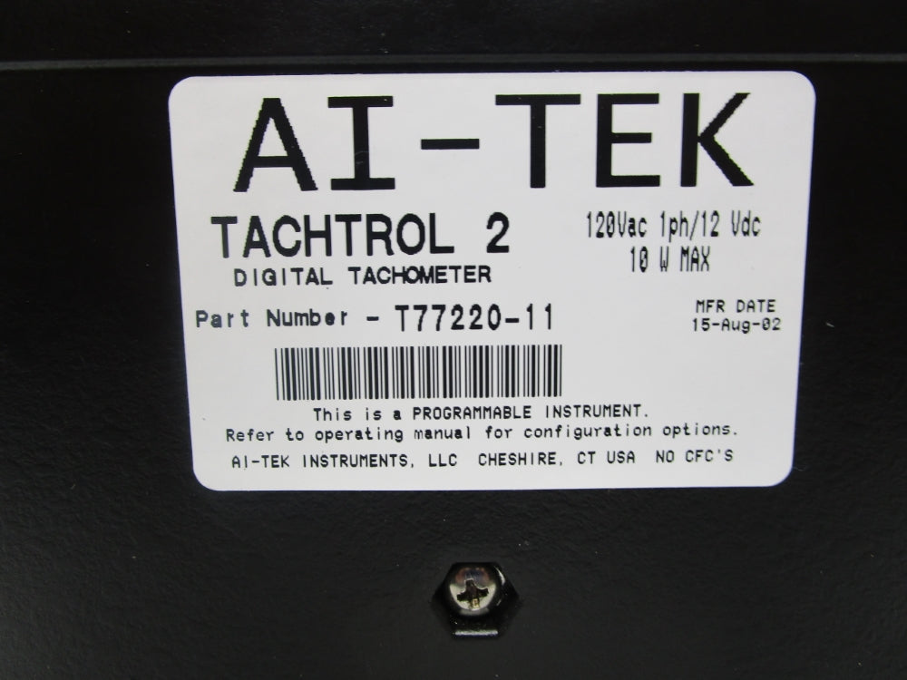 AI-TEK T77220-11 TACHTROL 2 NSMP