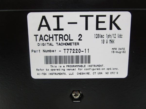 AI-TEK T77220-11 TACHTROL 2 NSMP