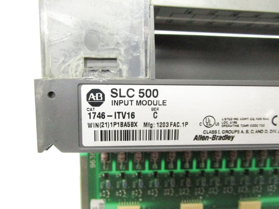 ALLEN BRADLEY 1746-ITV16 SER. C 10-30VDC UNMP