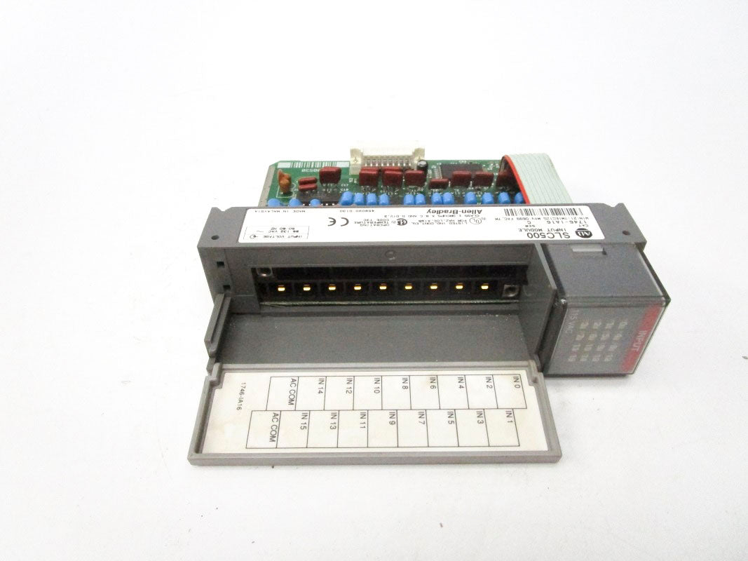 ALLEN BRADLEY 1746-IA16 SER. C 85-132VAC (NO TERMINAL) UNMP