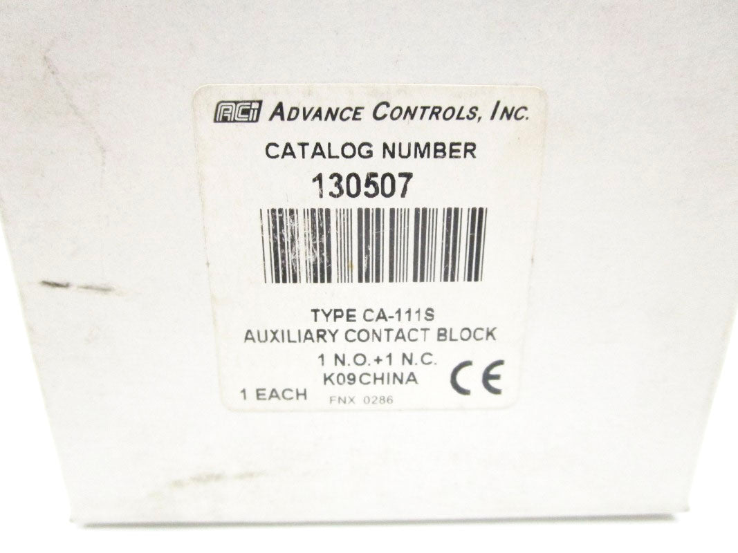 ADVANCE CONTROLS 130507 600VAC 10A NSMP