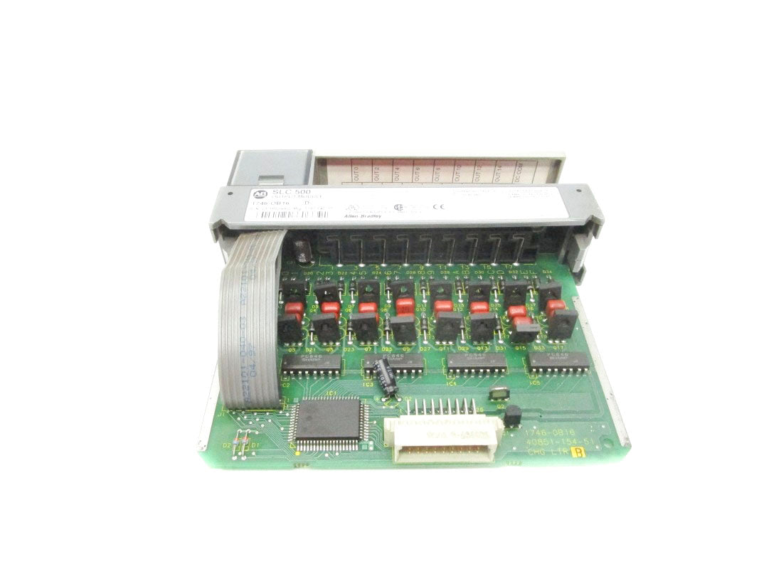 ALLEN BRADLEY 1746-OB16 SER. D 10-50VDC 0.5-0.25A UNMP