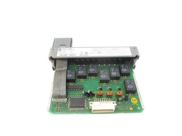 ALLEN BRADLEY 1746-OX8 SER. A 10-250VAC (NO DOOR) UNMP