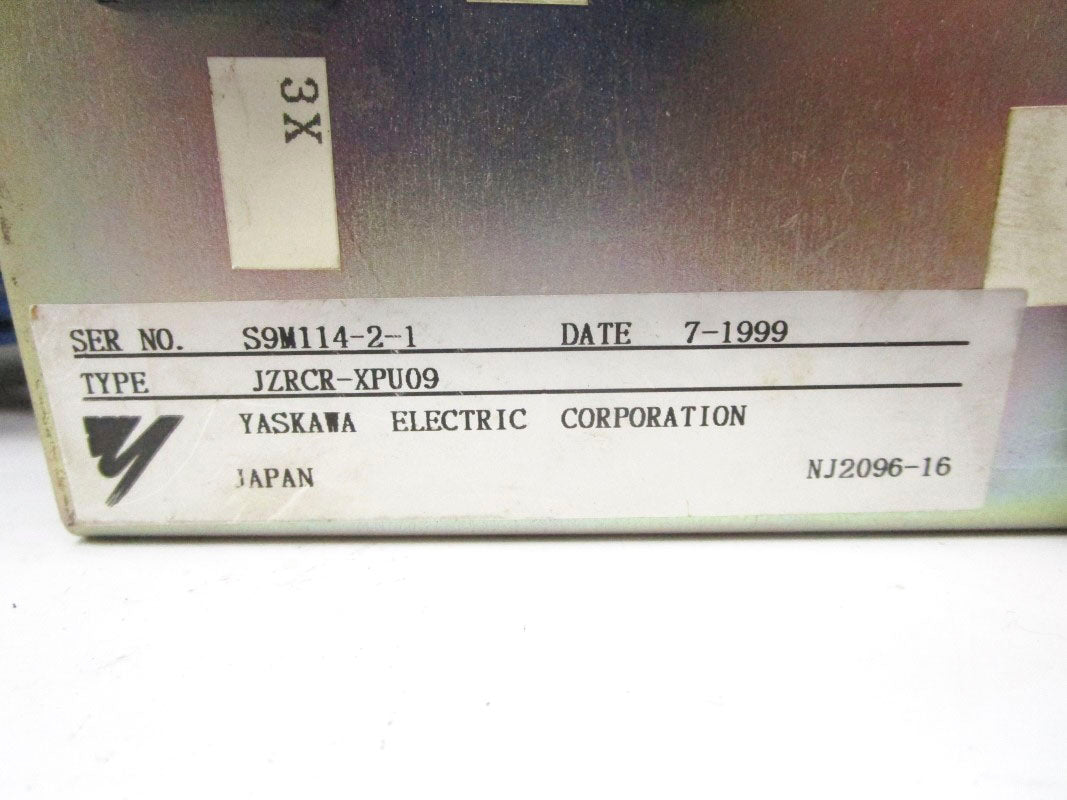 YASKAWA JZRCR-XPU09 UNMP