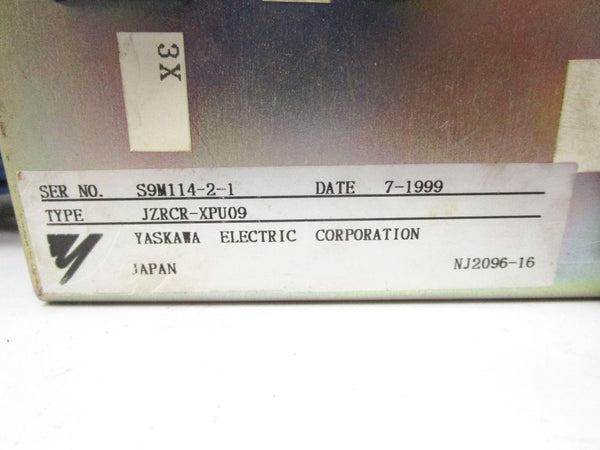 YASKAWA JZRCR-XPU09 UNMP