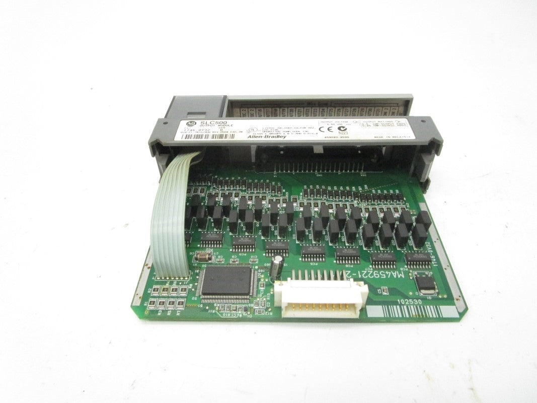 ALLEN BRADLEY 1746-OV32 SER. D 5-50VDC 0.25A UNMP