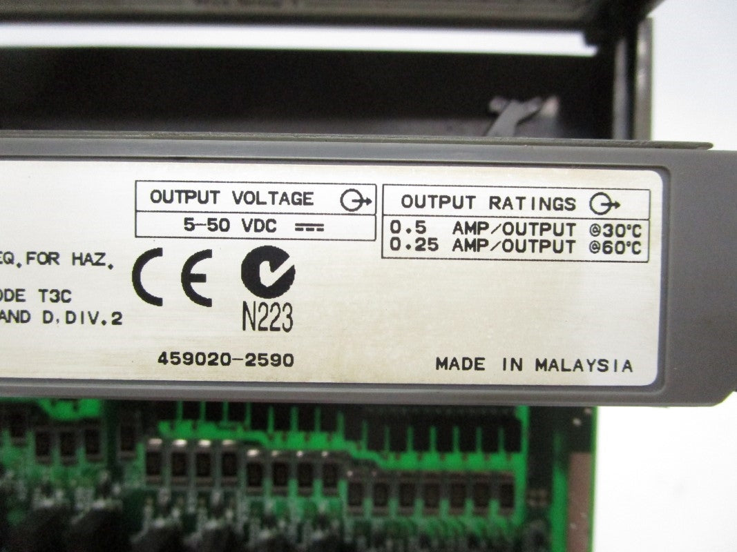 ALLEN BRADLEY 1746-OV32 SER. D 5-50VDC 0.25A UNMP