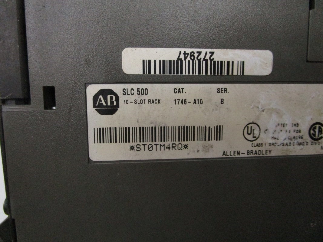 ALLEN BRADLEY 1746-A10 SER. B (AS PICTURED2) UNMP