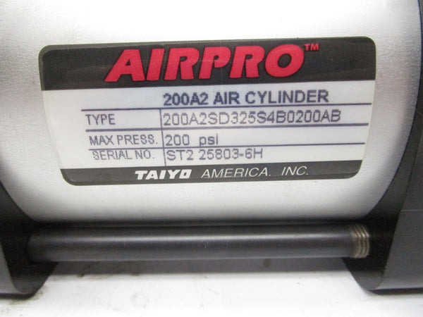 AIRPRO 200A2SD325S4B0200AB 200PSI NSNP