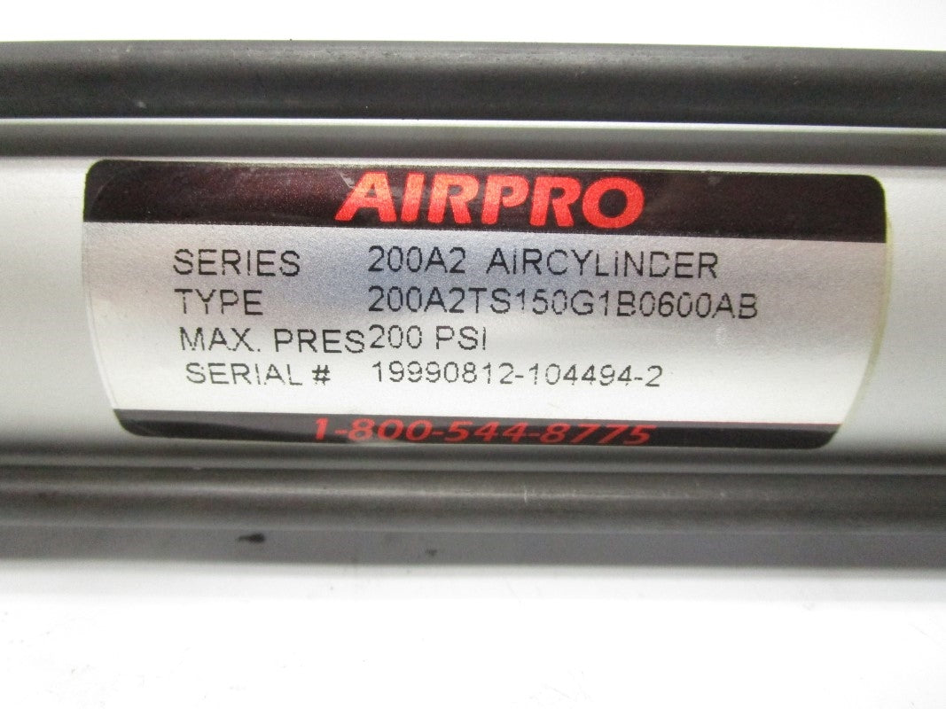 AIRPRO 200A2TS150G1B0600AB 200PSI NSNP