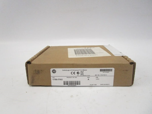 ALLEN BRADLEY 1756-IT6I2 SER. A F/W 1.013 DATE: 2014 NSFS