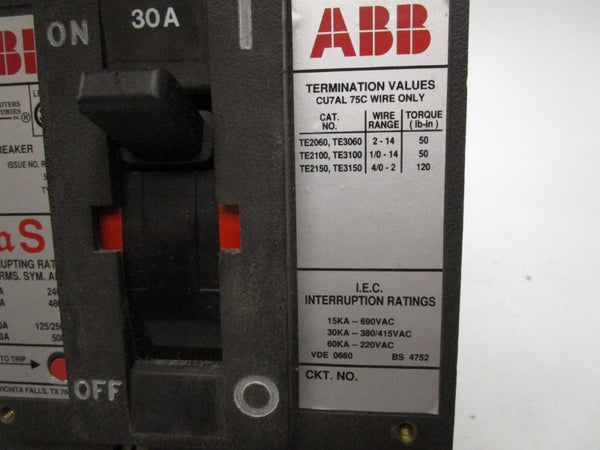 ABB ME858815 RS-9705 480VAC 30A UNMP