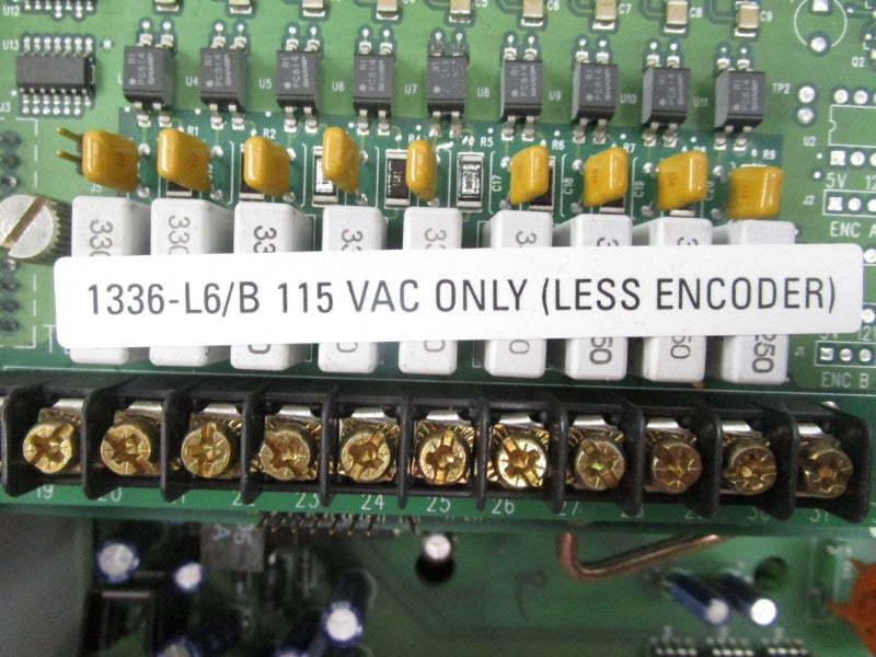 ALLEN BRADLEY 1336F-CWF10-AA-EN-HCSP-L6 SER. A 600VAC 24A NUPI