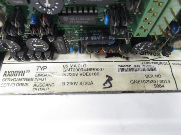 ABB GNT2009446R0007 200V 20A UNMP