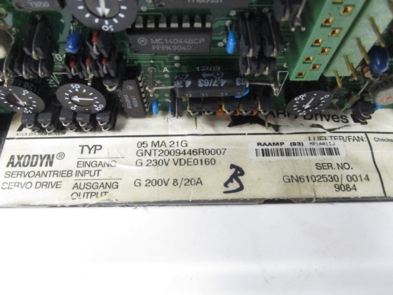 ABB GNT2009446R0007 200V 20A UNMP