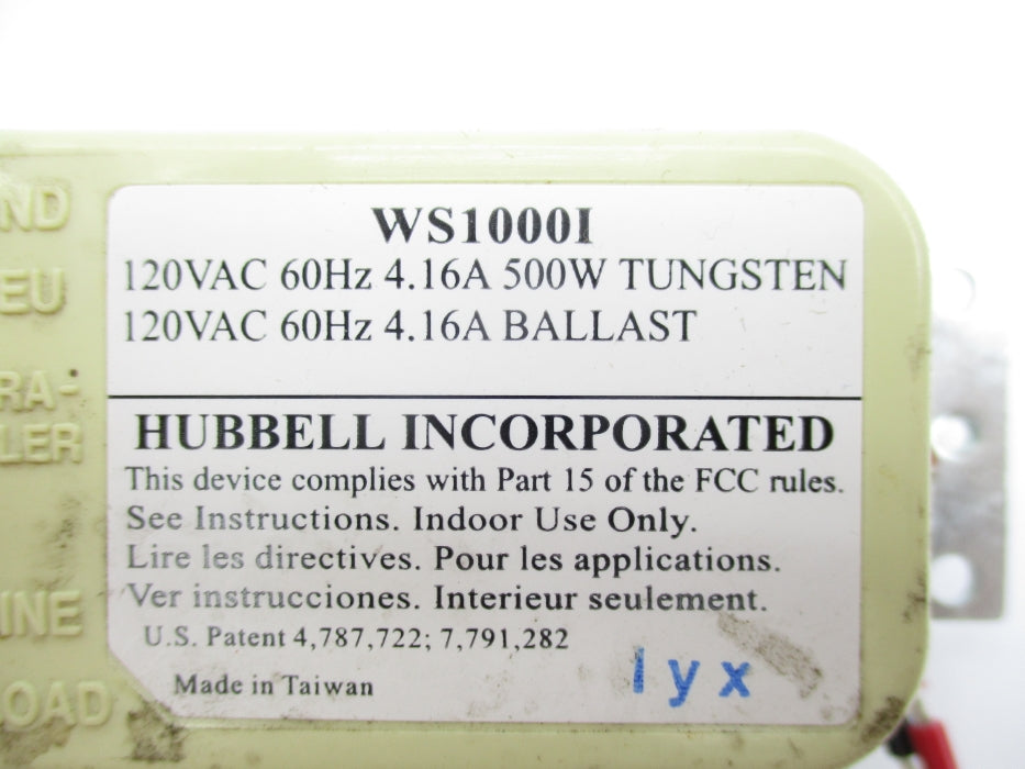 HUBBELL WS1000I NSNP