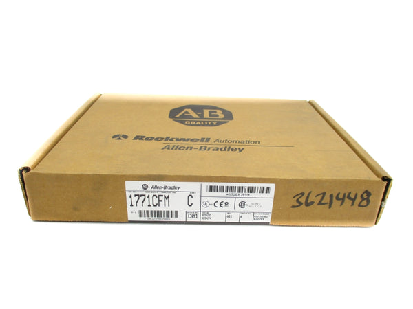 ALLEN BRADLEY 1771-CFM SER. C F/W A DATE: 2002 NSFS