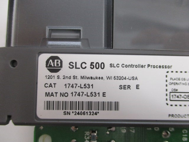 ALLEN BRADLEY 1747-L531 SER. E F/W 11 NSNP