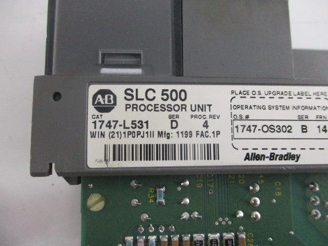 ALLEN BRADLEY 1747-L531 SER. D F/W 14 (NO DOOR) UNMP