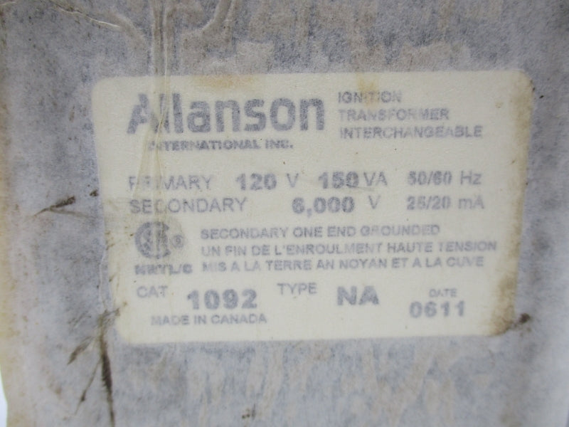 ALLANSON 1092-NA 120V NSMP