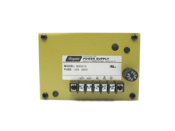 ACOPIAN B5G210 250V 1/2A NSNP
