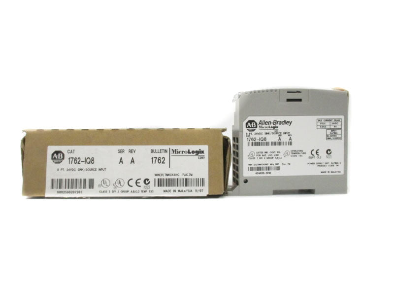 ALLEN BRADLEY 1762-IQ8 SER. A 24VDC 0.05A NSMP