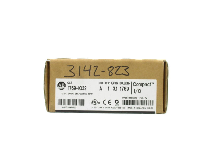 ALLEN BRADLEY 1769-IQ32 SER. A F/W3.1 DATE: 2011 24VDC NSFS