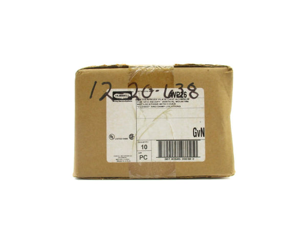 HUBBELL WP26 (PKG OF 10) NSFS