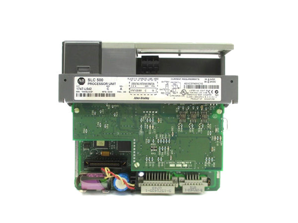 ALLEN BRADLEY 1747-L542 SER. C  F/W 10 24VDC (NO KEY) NSNP