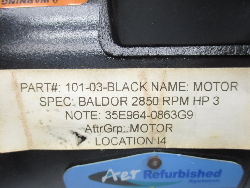 AER 35E964-0863G9 460V 3.7A REMAN